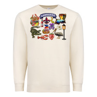 Sandshell preview louisiana state Premium Sweatshirt - BarkalooDesign