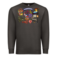 Smoke preview louisiana state Premium Sweatshirt - BarkalooDesign