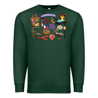 Sports Green preview louisiana state Premium Sweatshirt - BarkalooDesign