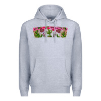 Heather Grey Stuck On You Premium Hoodie - CowhideDigitalArt