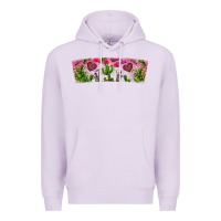 Lilac Stuck On You Premium Hoodie - CowhideDigitalArt