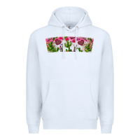 White Stuck On You Premium Hoodie - CowhideDigitalArt