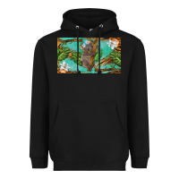 Black koala cup Heavyweight Hoodie - BarkalooDesign