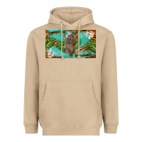 Mushroom koala cup Heavyweight Hoodie - BarkalooDesign