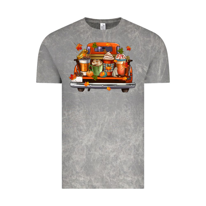 Coffee Cups Truck Vintage Tee by CowGirlArtShop | Teevron