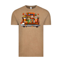 Vintage Coffee coffee cups truck Vintage Tee - CowGirlArtShop