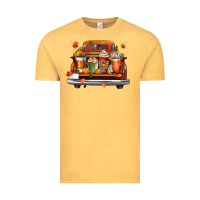 Vintage Mustard coffee cups truck Vintage Tee - CowGirlArtShop