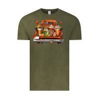 Vintage Olive coffee cups truck Vintage Tee - CowGirlArtShop