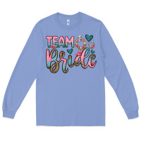 Colony Blue team bride Long Sleeve Tee - OliviaCreatesArt