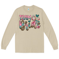 Mushroom team bride Long Sleeve Tee - OliviaCreatesArt