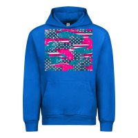Cobalt usa flag Urban Hoodie - AdoDesignShop