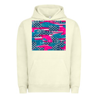 Pigment Pistachio usa flag Urban Hoodie - AdoDesignShop