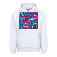 White usa flag Urban Hoodie - AdoDesignShop