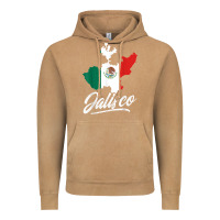 Vintage Camel Mexico Jalisco Mexican Flag Gift Vintage Hoodie - trangStudio