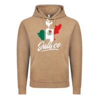 Vintage Coffee Mexico Jalisco Mexican Flag Gift Vintage Hoodie - trangStudio