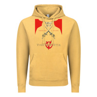 Vintage Mustard V For Vendetta Freedom Forever Vintage Hoodie - trangStudio