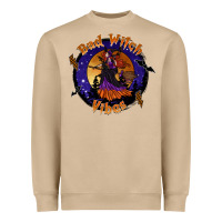 Bad Witch Vibes Heavyweight Sweatshirt | Teevron