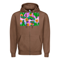 Chestnut Chameleon Zipper Hoodie - Artiststas