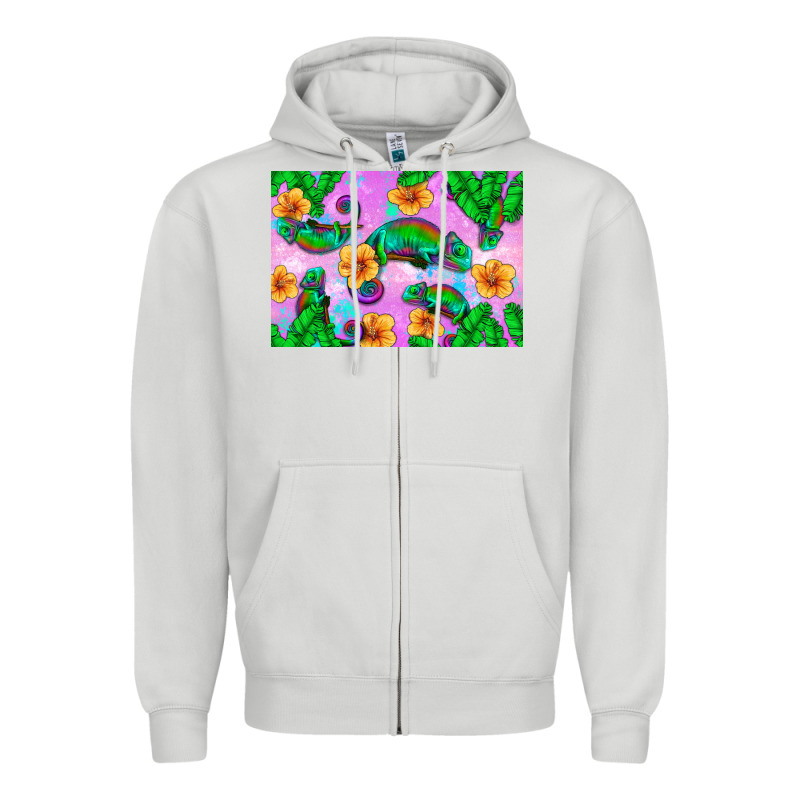 Chameleon Zipper Hoodie by Artiststas | Teevron