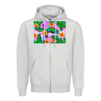 Dove Grey Chameleon Zipper Hoodie - Artiststas