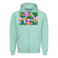 Seafoam Chameleon Zipper Hoodie - Artiststas