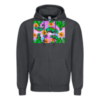 Smoke Chameleon Zipper Hoodie - Artiststas