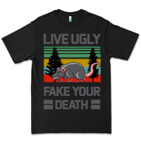 Black Lıve Ugly Fake Your Death Premium Tee - Bettercallsaul