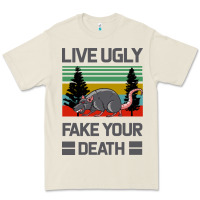 Bone Lıve Ugly Fake Your Death Premium Tee - Bettercallsaul