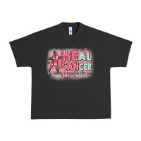 Pigment Black heal cancer luke 1 37 Urban Heavy Tee - CowGirlArtShop