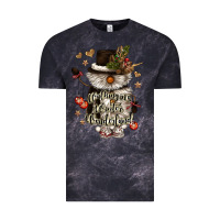 Cloud Black walking in a winter wonderland Vintage Tee - CowGirlArtShop