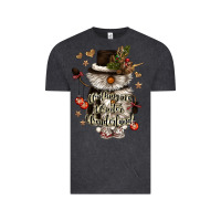Vintage Black walking in a winter wonderland Vintage Tee - CowGirlArtShop
