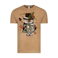 Vintage Camel walking in a winter wonderland Vintage Tee - CowGirlArtShop