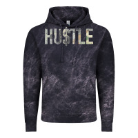 Cloud Black Hustle 100 Dollar Bill Christmas Gift entrepreneur Vintage Hoodie - trangStudio