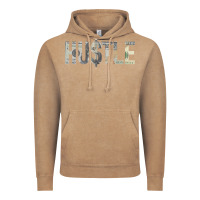 Vintage Coffee Hustle 100 Dollar Bill Christmas Gift entrepreneur Vintage Hoodie - trangStudio