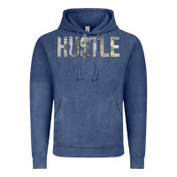 Vintage Denim Hustle 100 Dollar Bill Christmas Gift entrepreneur Vintage Hoodie - trangStudio