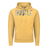 Vintage Mustard Hustle 100 Dollar Bill Christmas Gift entrepreneur Vintage Hoodie - trangStudio