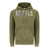 Vintage Olive Hustle 100 Dollar Bill Christmas Gift entrepreneur Vintage Hoodie - trangStudio