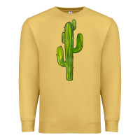Antique Gold cactus Premium Sweatshirt - BarkalooDesign
