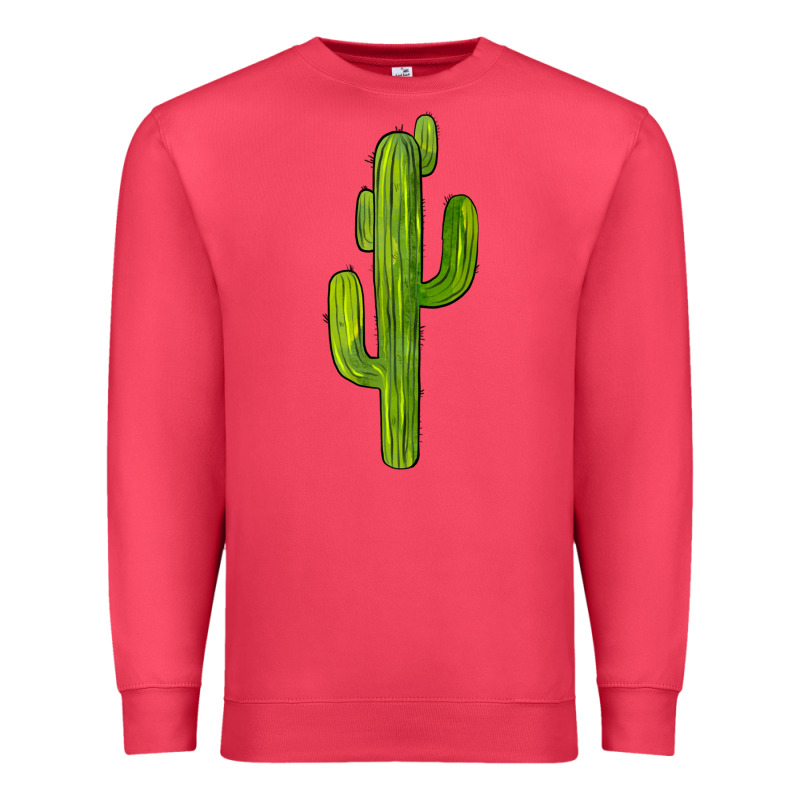 Cactus Premium Sweatshirt by BarkalooDesign | Teevron