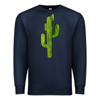Navy cactus Premium Sweatshirt - BarkalooDesign