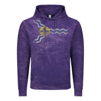 Cloud Purple St Louis Missouri Flag Vintage Faded Home Family Vintage Hoodie - trangStudio