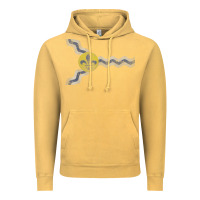 Vintage Mustard St Louis Missouri Flag Vintage Faded Home Family Vintage Hoodie - trangStudio