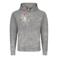 Cloud Rock Womens Funny Dandelion Books Gift For Reading Lover Women Girls V-Neck Vintage Hoodie - trangStudio