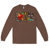 Chestnut love teacher Long Sleeve Tee - OliviaCreatesArt