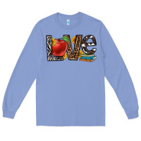 Colony Blue love teacher Long Sleeve Tee - OliviaCreatesArt