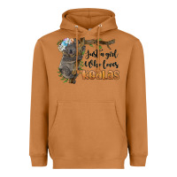 Meerkat just a girl who loves koalas Heavyweight Hoodie - BarkalooDesign