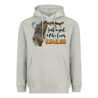 Moon Dust just a girl who loves koalas Heavyweight Hoodie - BarkalooDesign