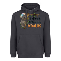 Smoke just a girl who loves koalas Heavyweight Hoodie - BarkalooDesign