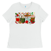 White Hispanic Heritage Month Coffee Cups Ladies Tee - texasbilliewilder