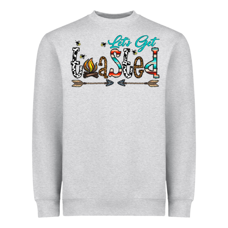 Let's Get Toasted Heavyweight Sweatshirt by CowhideDigitalArt | Teevron